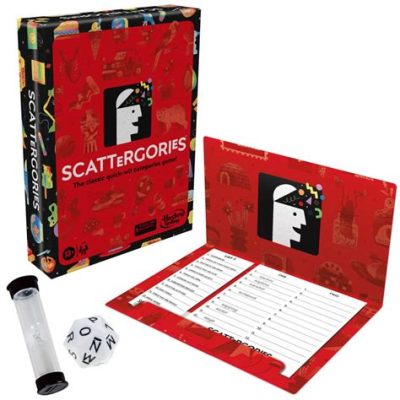 Scattergories! Le jeu de réflexion rapide pour déchainer votre imagination !